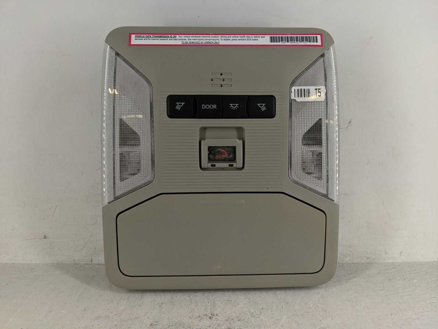 2024 Toyota Rav4 Overhead Roof Console - Oemusedautoparts1.com