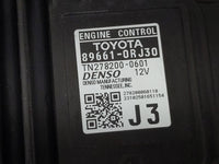 2024 Toyota Rav4 PCM Engine Control Computer ECU ECM PCU OEM P/N:89661-0RJ30 Fits OEM Used Auto Parts - Oemusedautoparts1.co