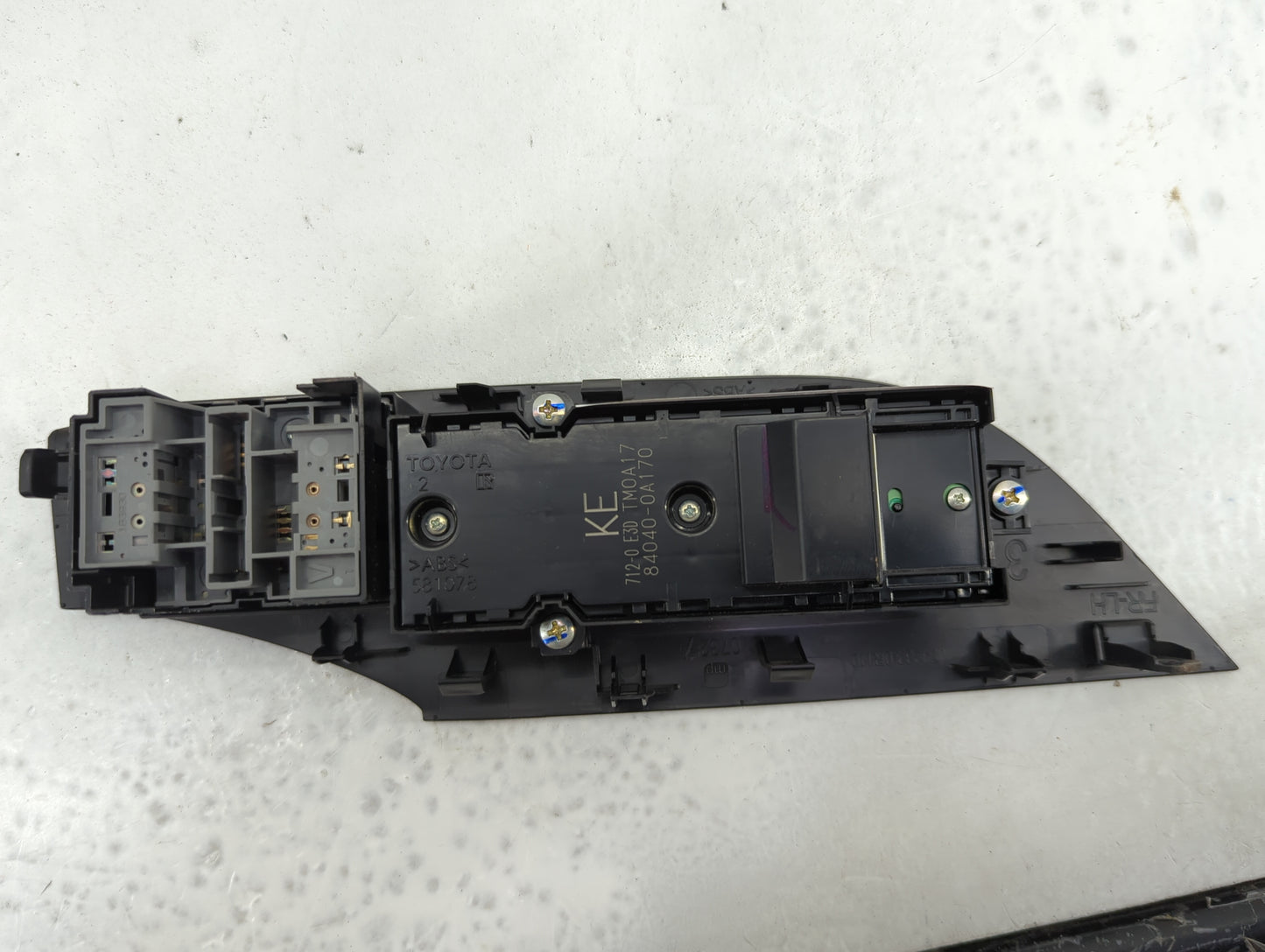 2024 Toyota Rav4 Master Power Window Switch Replacement Driver Side Left P/N:84040-0A170 712-0E3D, TM0A17 Fits OEM Used Auto