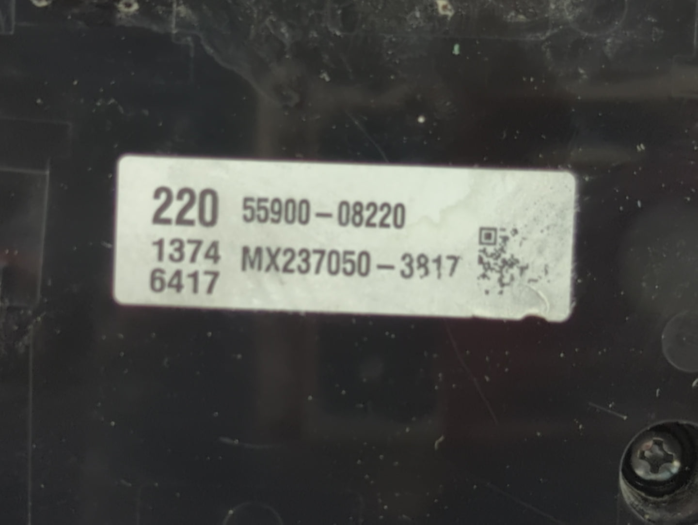 2021-2022 Toyota Sienna Climate Control Module Temperature AC/Heater Replacement P/N:MX237050-3817 55900-08220 Fits Fits 202