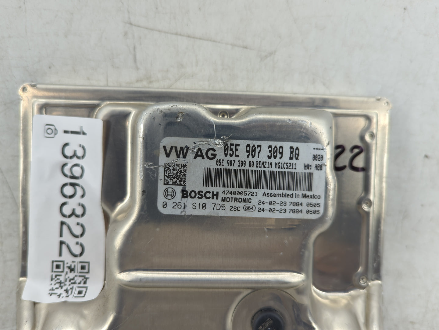 2024 Volkswagen Jetta PCM Engine Control Computer ECU ECM PCU OEM P/N:05E907309BQ Fits OEM Used Auto Parts - Oemusedautopart