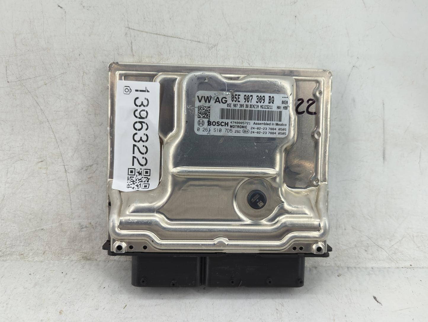 2024 Volkswagen Jetta PCM Engine Control Computer ECU ECM PCU OEM P/N:05E907309BQ Fits OEM Used Auto Parts - Oemusedautopart