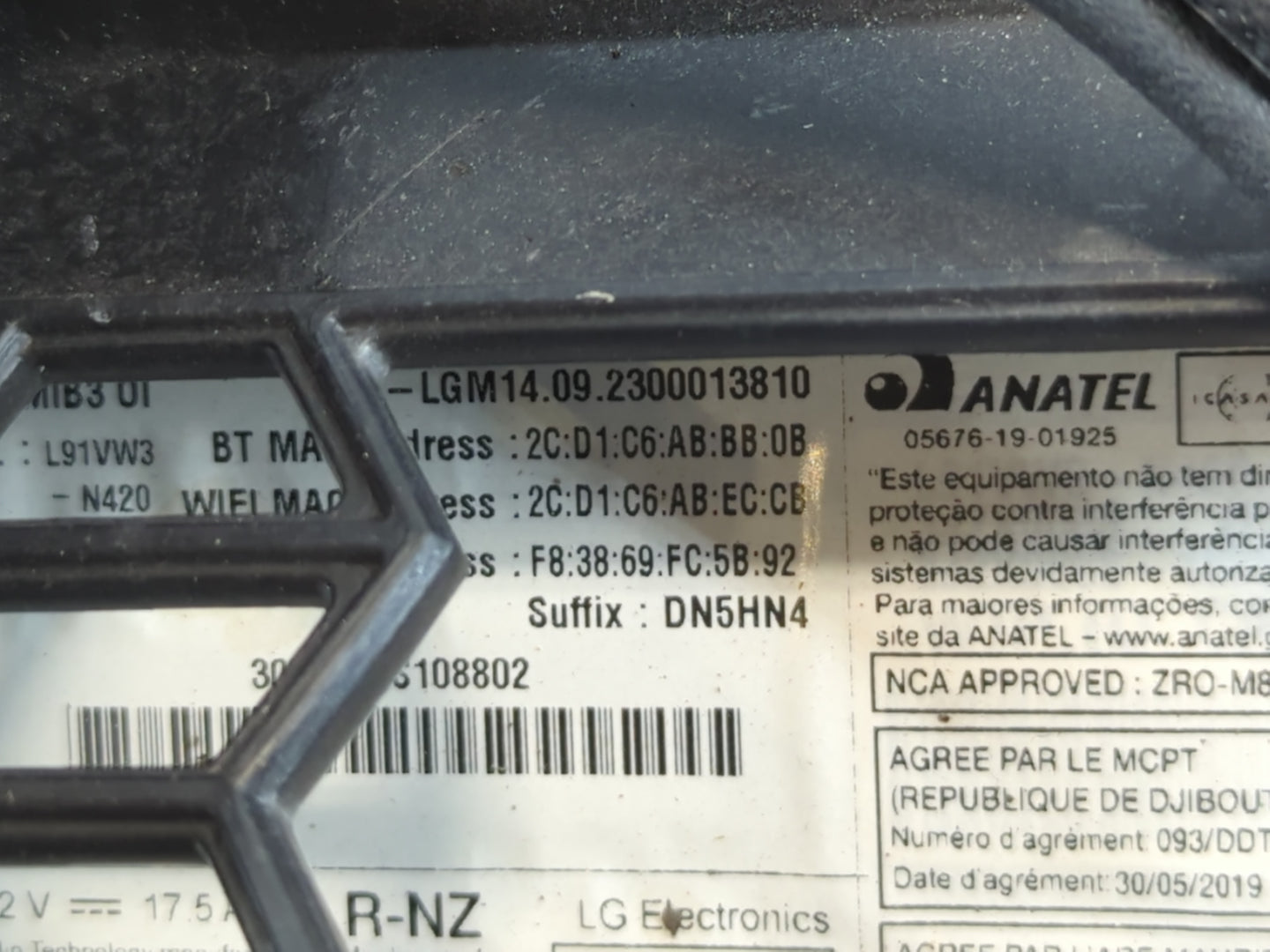 2024 Volkswagen Taos Radio AM FM Cd Player Receiver Replacement P/N:2300013810 Fits OEM Used Auto Parts - Oemusedautoparts1.