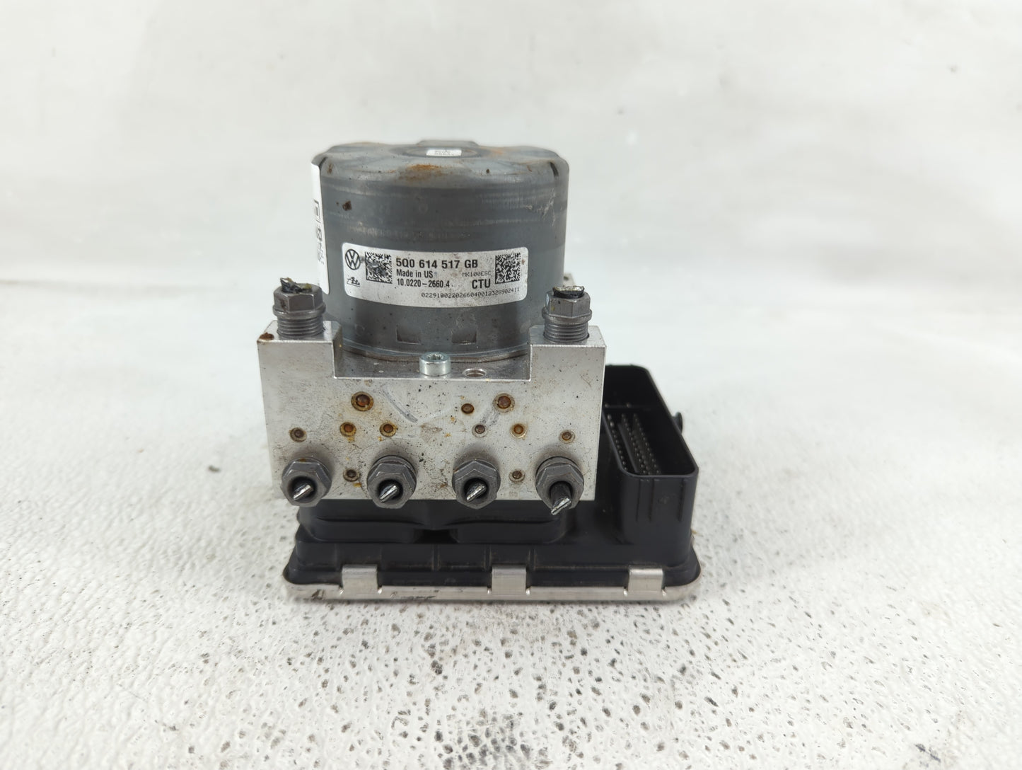 2024 Volkswagen Taos ABS Pump Control Module Replacement P/N:5Q0 614 517 GB Fits Fits 2021 2022 OEM Used Auto Parts - Oemuse