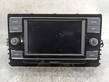 2024 Volkswagen Taos Radio AM FM Cd Player Receiver Replacement P/N:2GC035869B L77VW2 Fits OEM Used Auto Parts - Oemusedauto