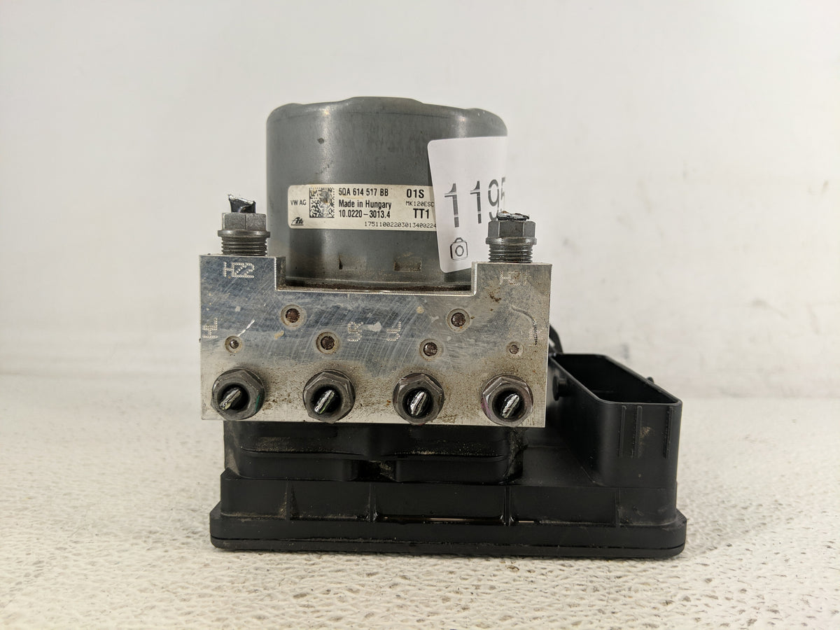 2021-2022 Volkswagen Tiguan Anti-Lock Brake ABS Pump Module Actuator OEM P/N:3Q0 614 235 C Fits Fits 2021 2022 OEM Used Auto