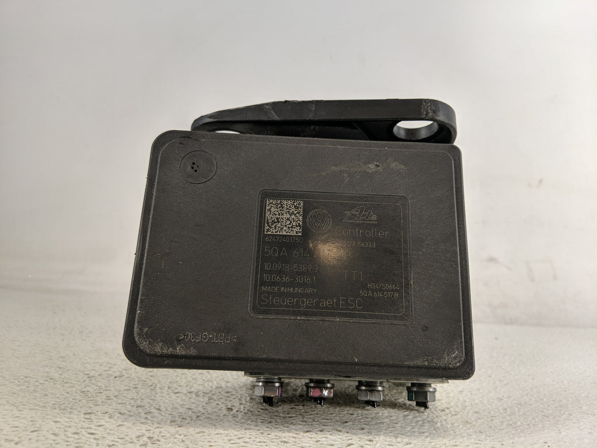 2021-2022 Volkswagen Tiguan Anti-Lock Brake ABS Pump Module Actuator OEM P/N:3Q0 614 235 C Fits Fits 2021 2022 OEM Used Auto