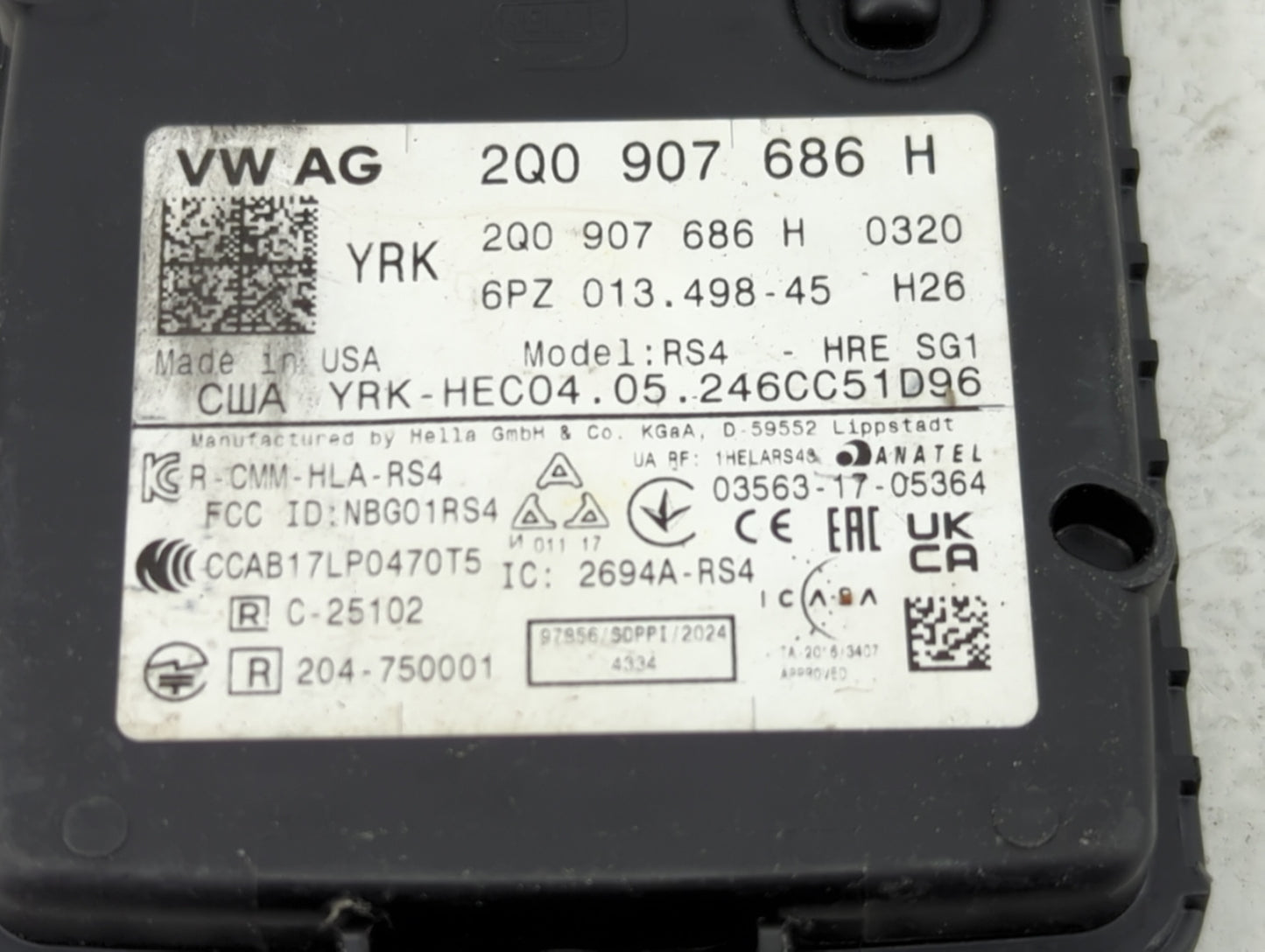 2024 Volkswagen Tiguan Back Up Sensor Backup Camera - Oemusedautoparts1.com