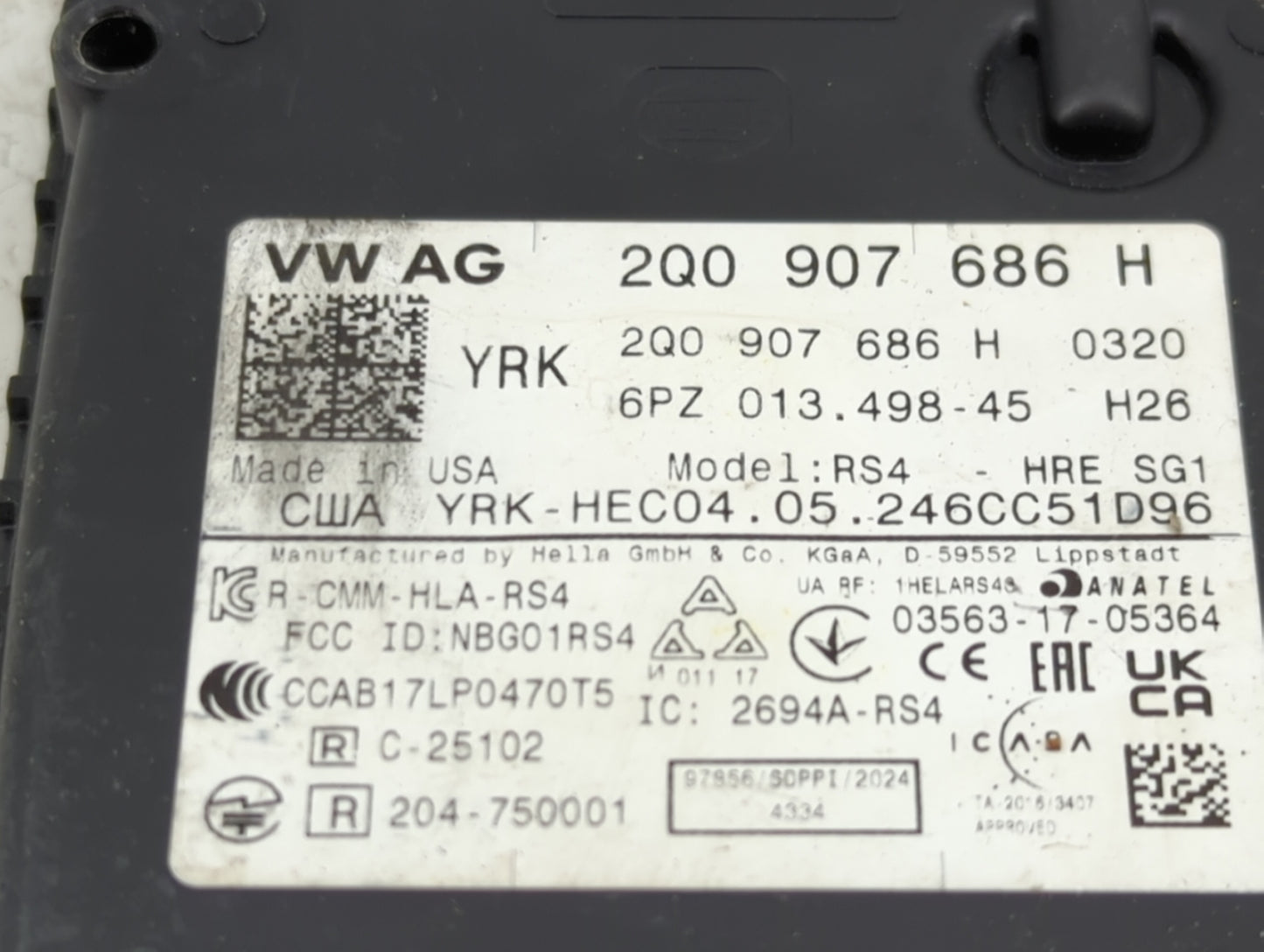 2024 Volkswagen Tiguan Back Up Sensor Backup Camera - Oemusedautoparts1.com