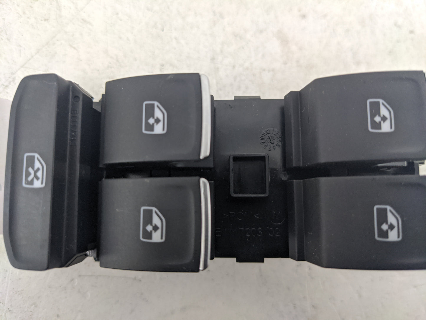 2024 Volkswagen Tiguan Master Power Window Switch Replacement Driver Side Left P/N:5G0959857E Fits OEM Used Auto Parts - Oem