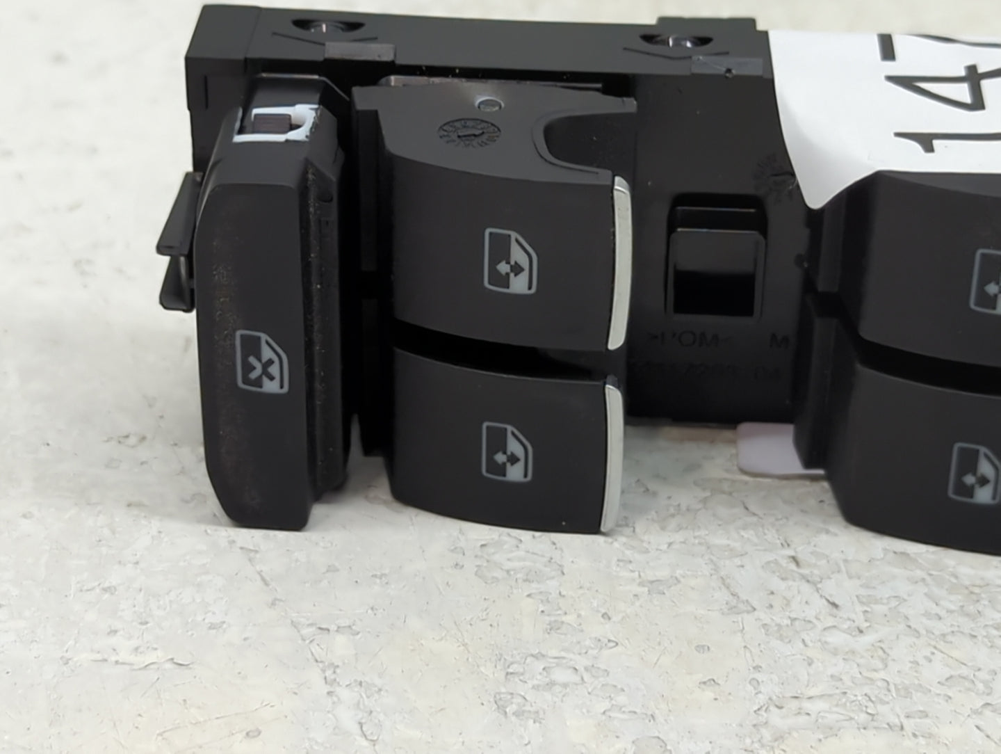 2018-2022 Volkswagen Tiguan Master Power Window Switch Replacement Driver Side Left P/N:5G0959857E Fits OEM Used Auto Parts 
