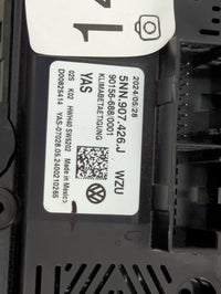 2024 Volkswagen Tiguan Climate Control Module Temperature AC/Heater Replacement P/N:5NN.907.426.J 5NN907426J Fits OEM Used A