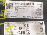 2024 Volkswagen Tiguan Instrument Cluster Speedometer Gauges P/N:5NA920410D 5NA.920.410.D, GEK0WFS2, FPK8I5DTR2 Miles:79K Fi