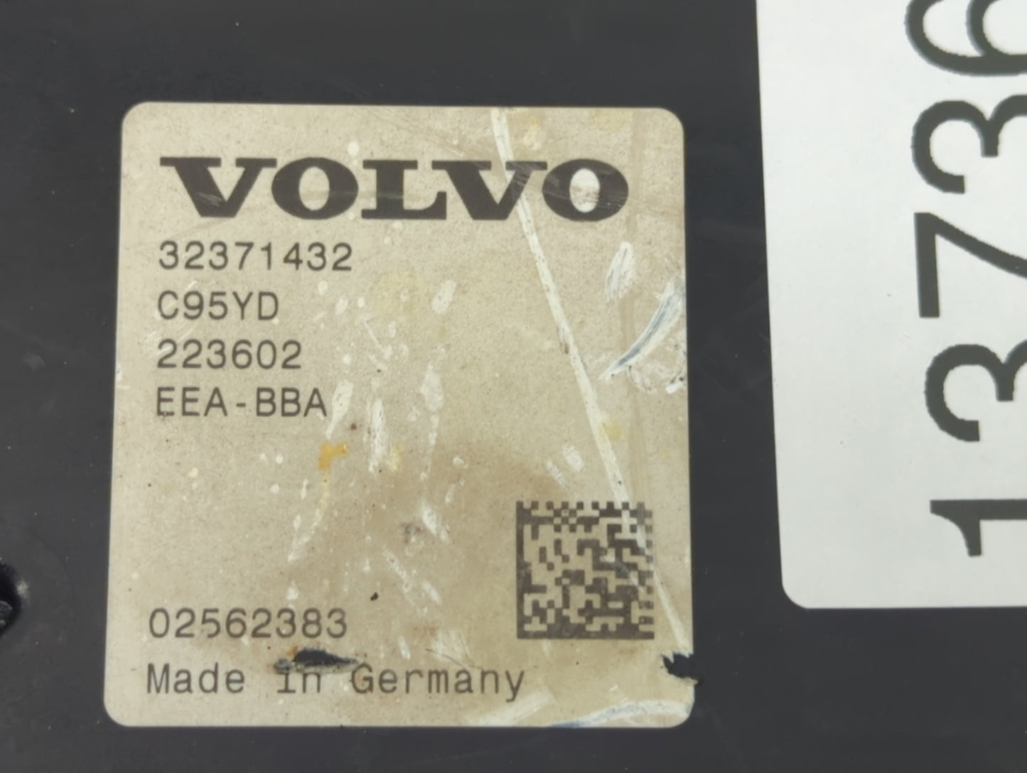 2024 Volvo S60 PCM Engine Control Computer ECU ECM PCU OEM P/N:EEA-BBA 223602, C95YD, 32371432 Fits OEM Used Auto Parts - Oe