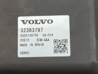 2024 Volvo S60 PCM Engine Control Computer ECU ECM PCU OEM P/N:32383797 Fits OEM Used Auto Parts - Oemusedautoparts1.com