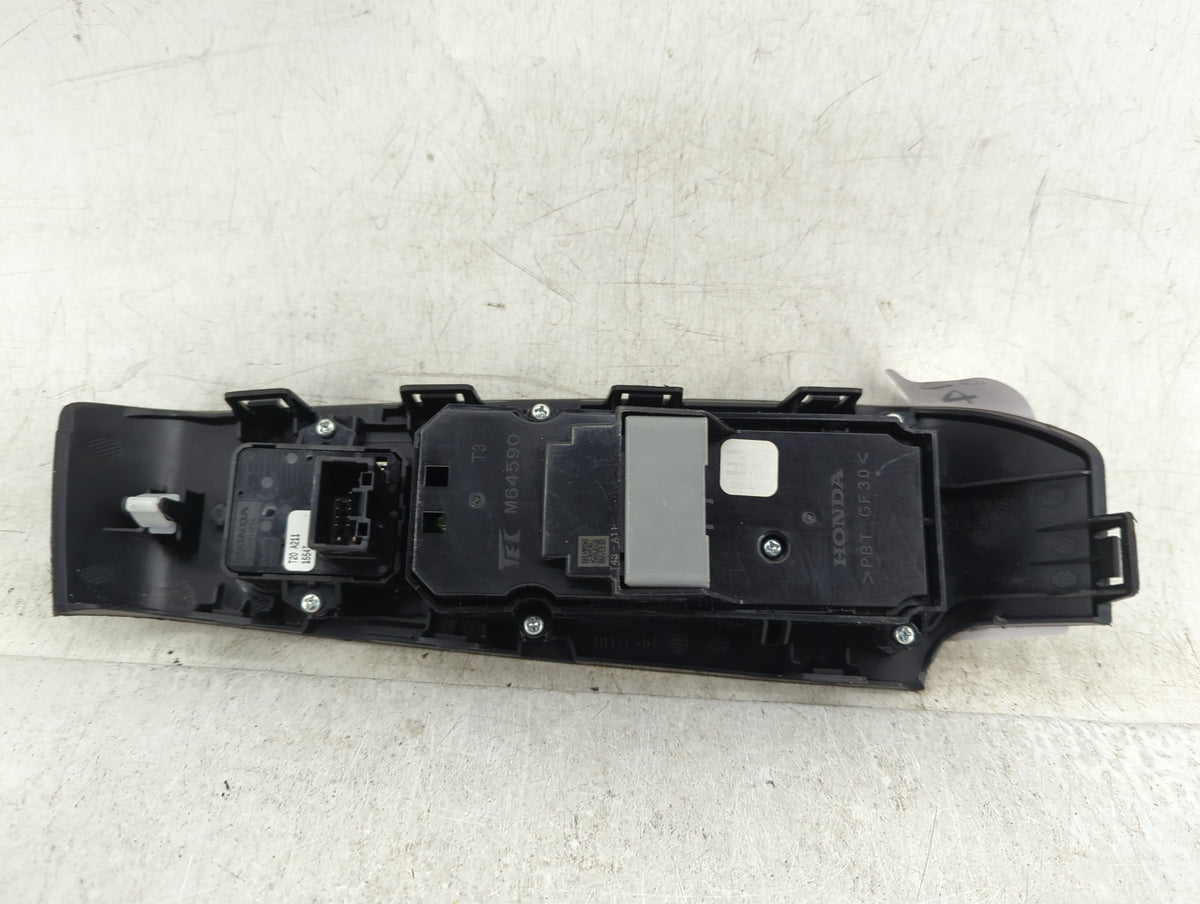 2025 Acura Integra Master Power Window Switch Replacement Driver Side Left P/N:M64590 Fits Fits 2022 OEM Used Auto Parts - O