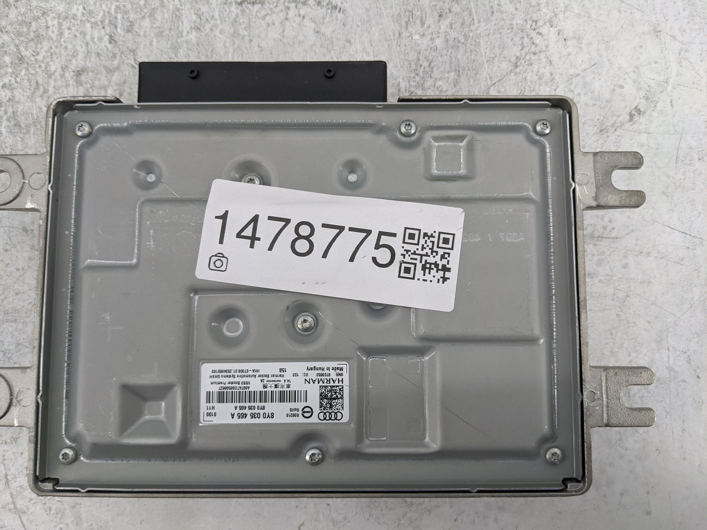 Audi Q7 Radio Speaker Amplifier 8y0 035 465 A - Oemusedautoparts1.com