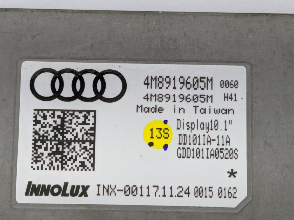 2025 Audi Q7 Information Radio Display Screen - Oemusedautoparts1.com