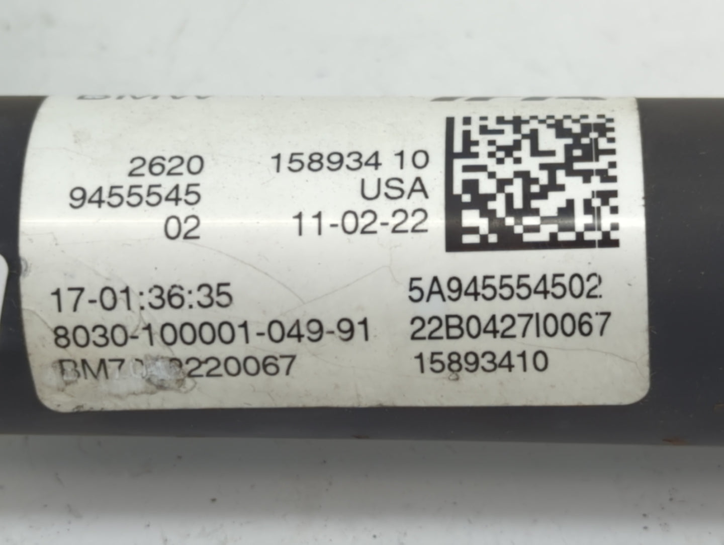 2025 Bmw X5 Front Driveshaft Oem - Oemusedautoparts1.com