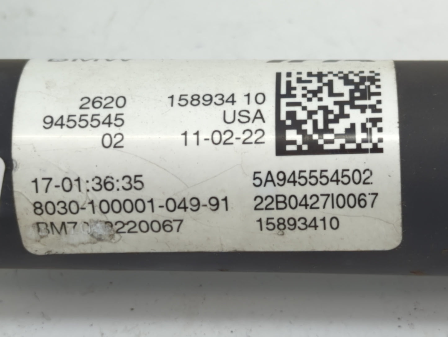2025 Bmw X5 Front Driveshaft Oem - Oemusedautoparts1.com