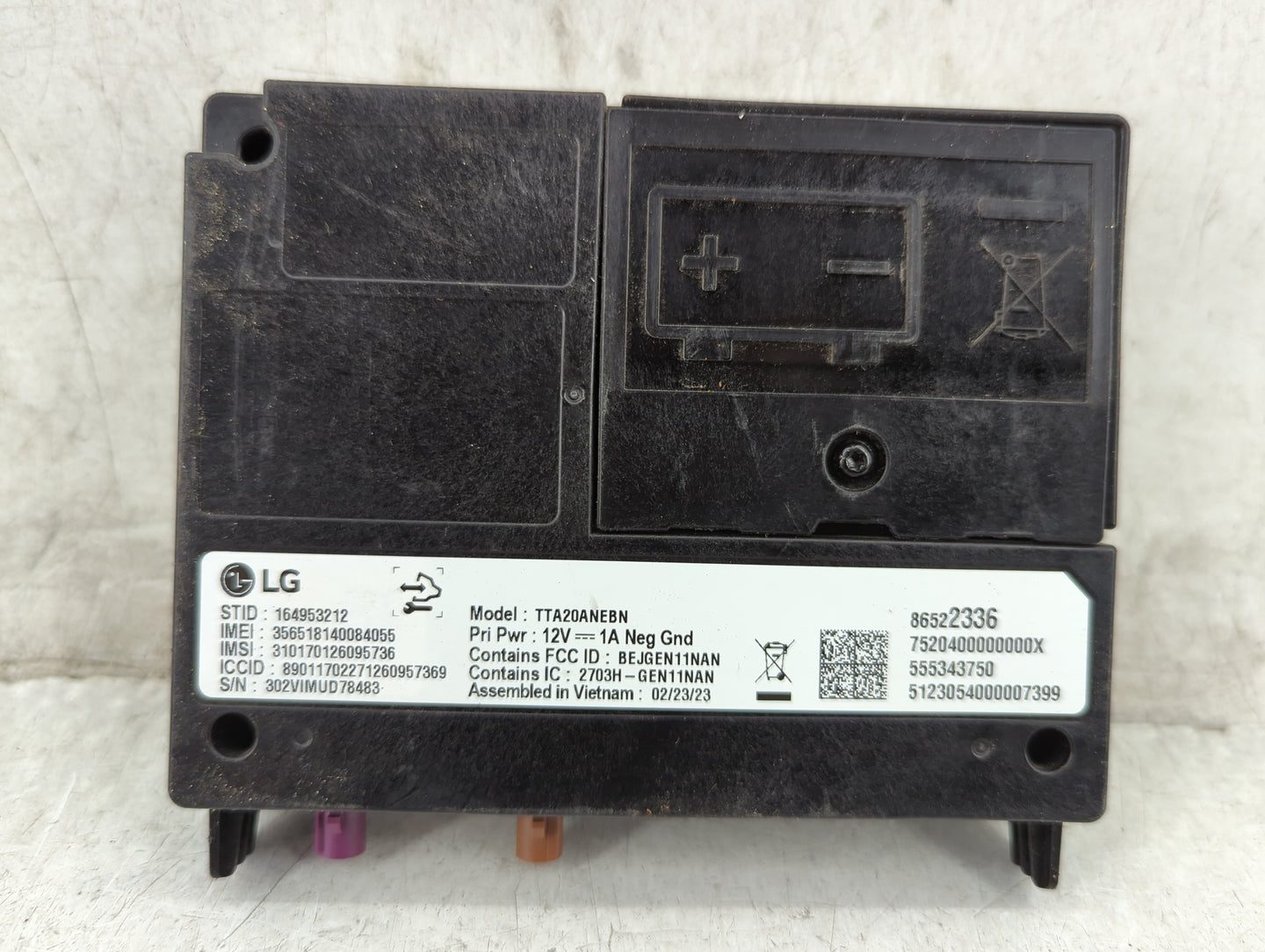 2025 Buick Encore Communication Control Module 86522336 - Oemusedautoparts1.com