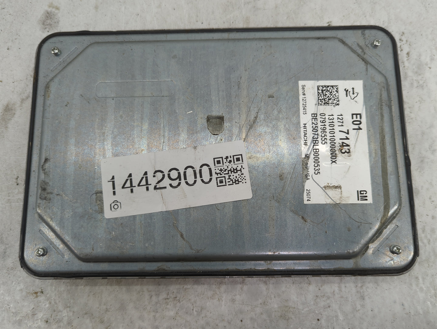2025 Chevrolet Colorado PCM Engine Control Computer ECU ECM PCU OEM P/N:12717143 13101010000X, 0791965555, BE25073BLB000535 
