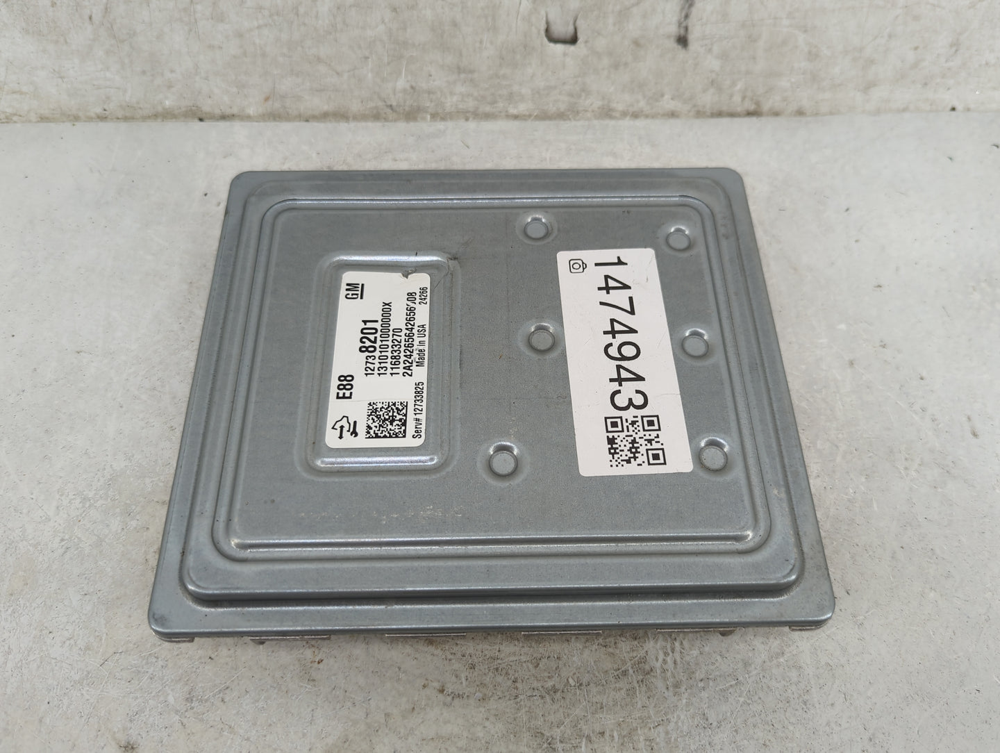 2025 Chevrolet Malibu PCM Engine Control Computer ECU ECM PCU OEM P/N:12738201 13101010000000X, 11683270, 12733825 Fits OEM 