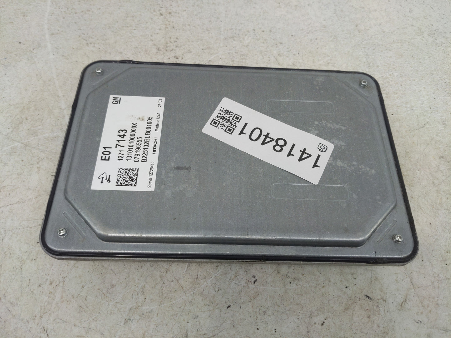2025 Chevrolet Silverado 1500 PCM Engine Control Computer ECU ECM PCU OEM P/N:079196555 12717143 Fits OEM Used Auto Parts - 