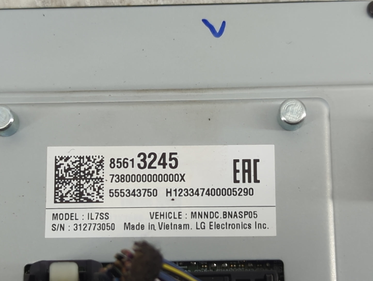 2022-2022 Chevrolet Silverado 1500 Information Display Screen 1491618 - Oemusedautoparts1.com