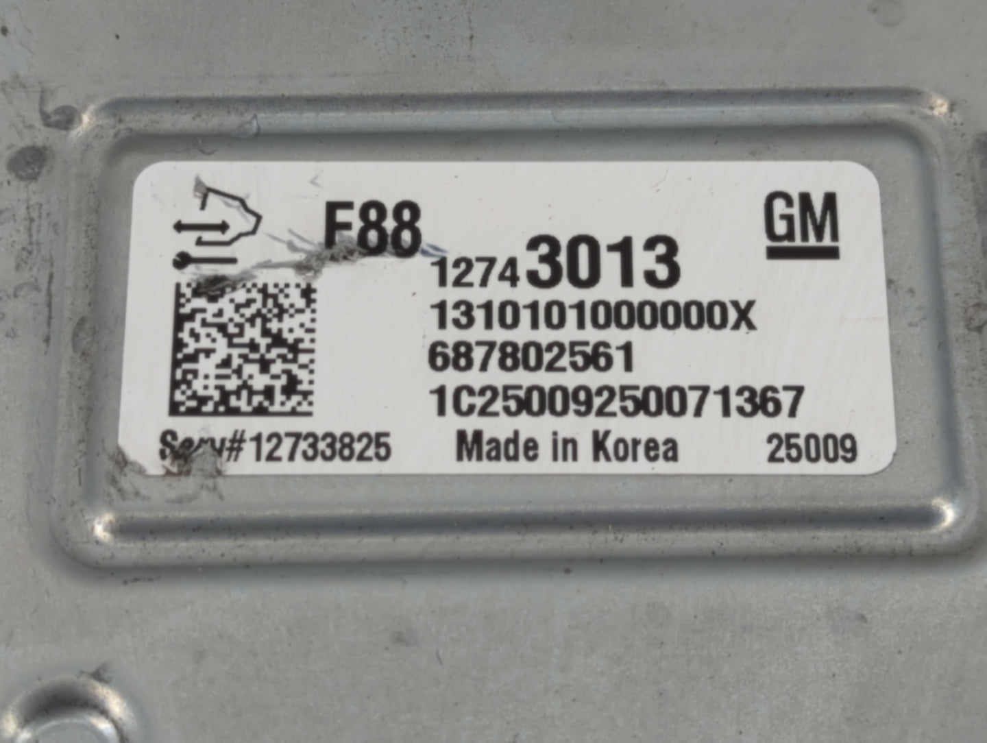 2025 Chevrolet Trailblazer PCM Engine Control Computer ECU ECM PCU OEM P/N:12743013 Fits OEM Used Auto Parts - Oemusedautopa