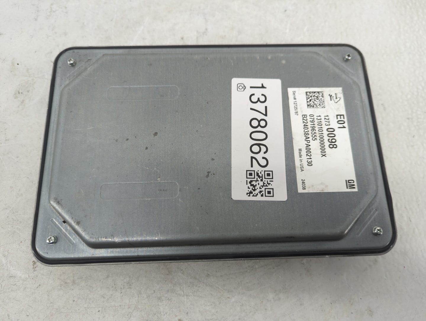 2025 Chevrolet Trailblazer PCM Engine Control Computer ECU ECM PCU OEM P/N:12730098 Fits OEM Used Auto Parts - Oemusedautopa