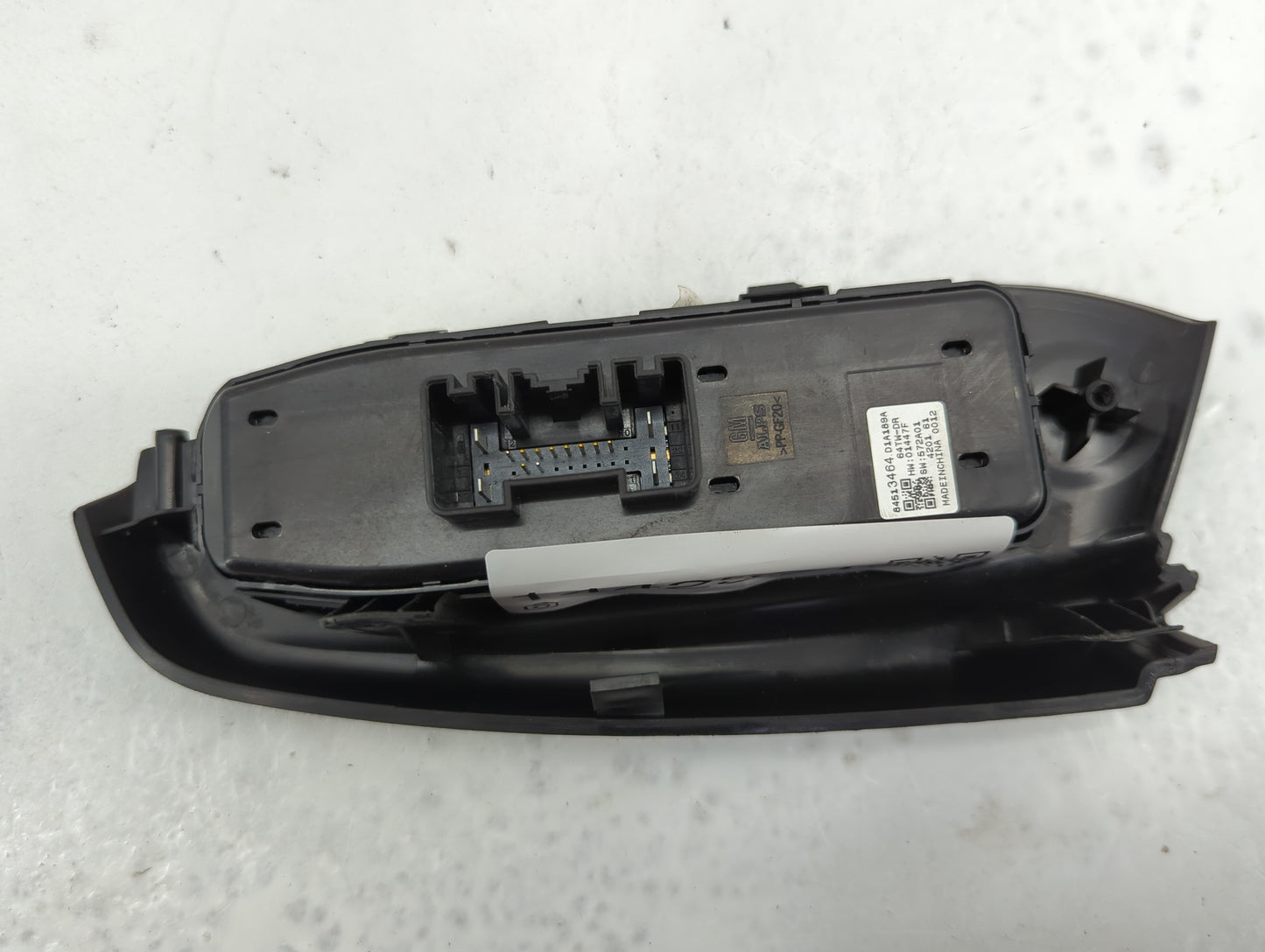 2021-2022 Chevrolet Trailblazer Master Power Window Switch Replacement Driver Side Left P/N:84513464 84513464-D1A189A Fits O