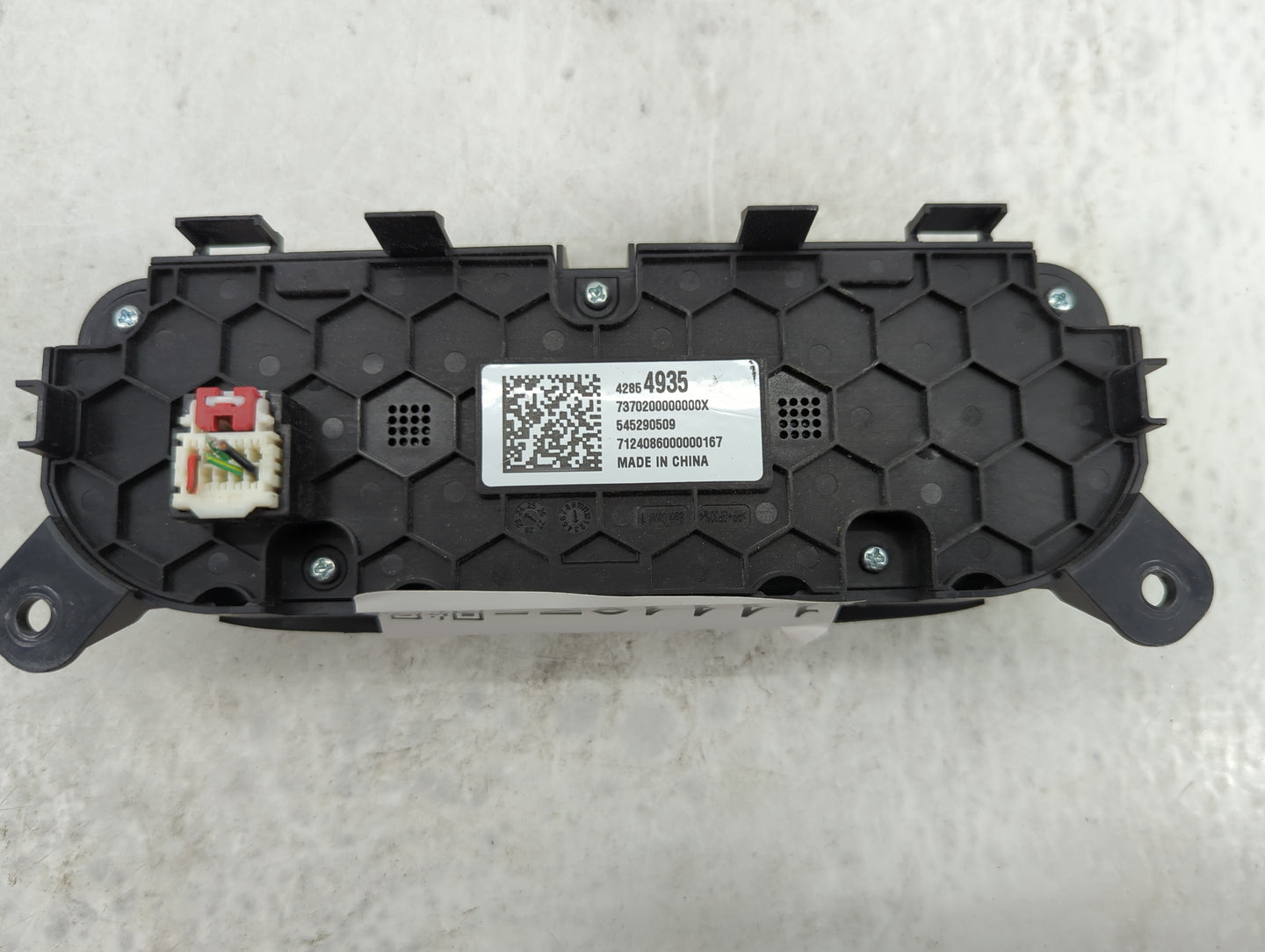 2021-2022 Chevrolet Trailblazer Climate Control Module Temperature AC/Heater Replacement P/N:42854935 7370200000000X Fits OE