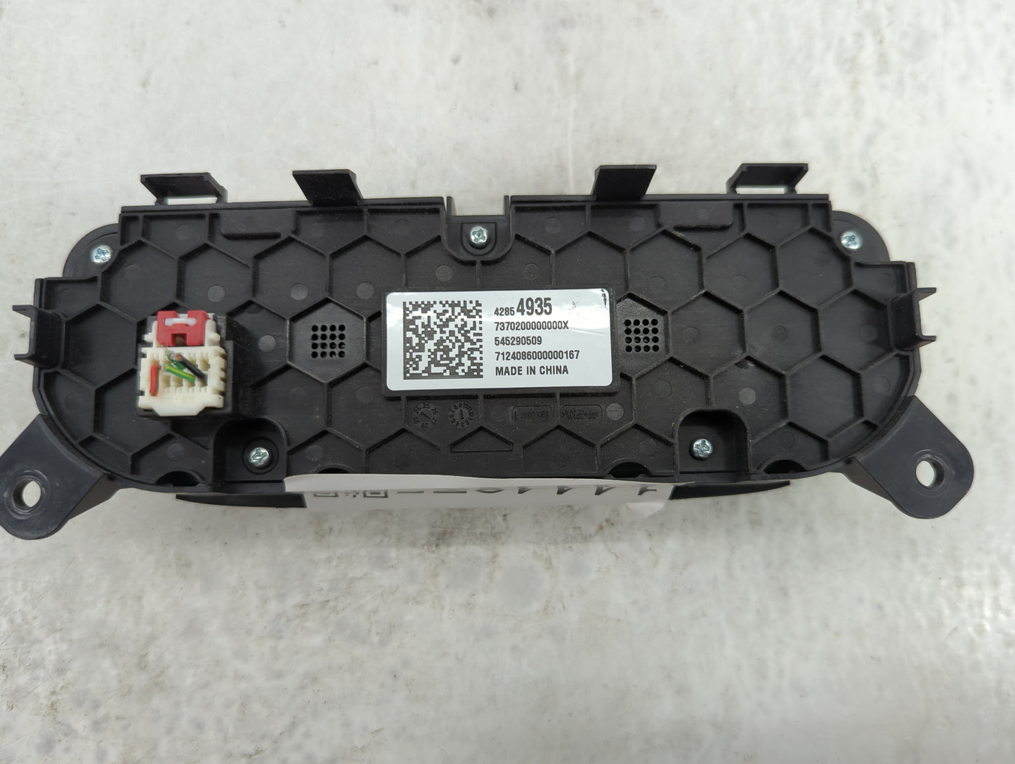 2021-2022 Chevrolet Trailblazer Climate Control Module Temperature AC/Heater Replacement P/N:42854935 7370200000000X Fits OE