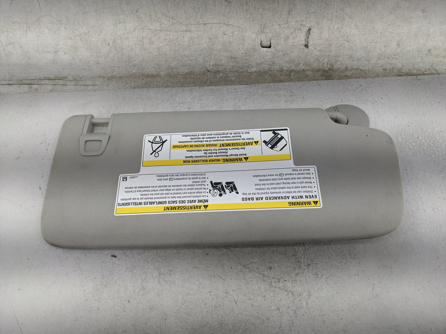 2025 Chevrolet Trailblazer Sun Visor Shade Replacement Driver Left Mirror Fits OEM Used Auto Parts - Oemusedautoparts1.com