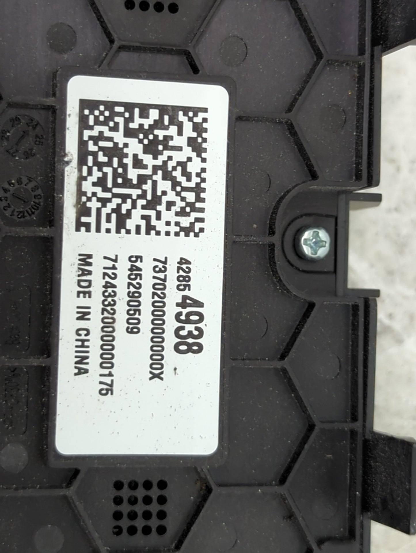 2021-2022 Chevrolet Trailblazer Climate Control Module Temperature AC/Heater Replacement P/N:42854938 737020000000X Fits OEM