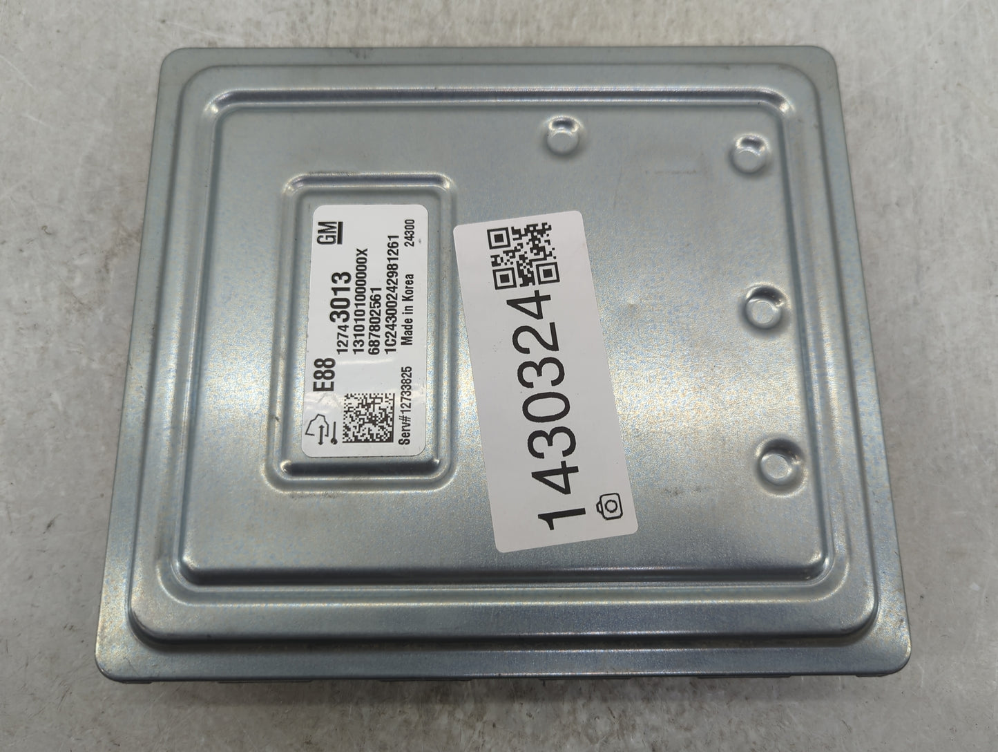 2025 Chevrolet Trax PCM Engine Control Computer ECU ECM PCU OEM P/N:12743013 13101010000000X, 68780256, 1C24300242981261 Fit