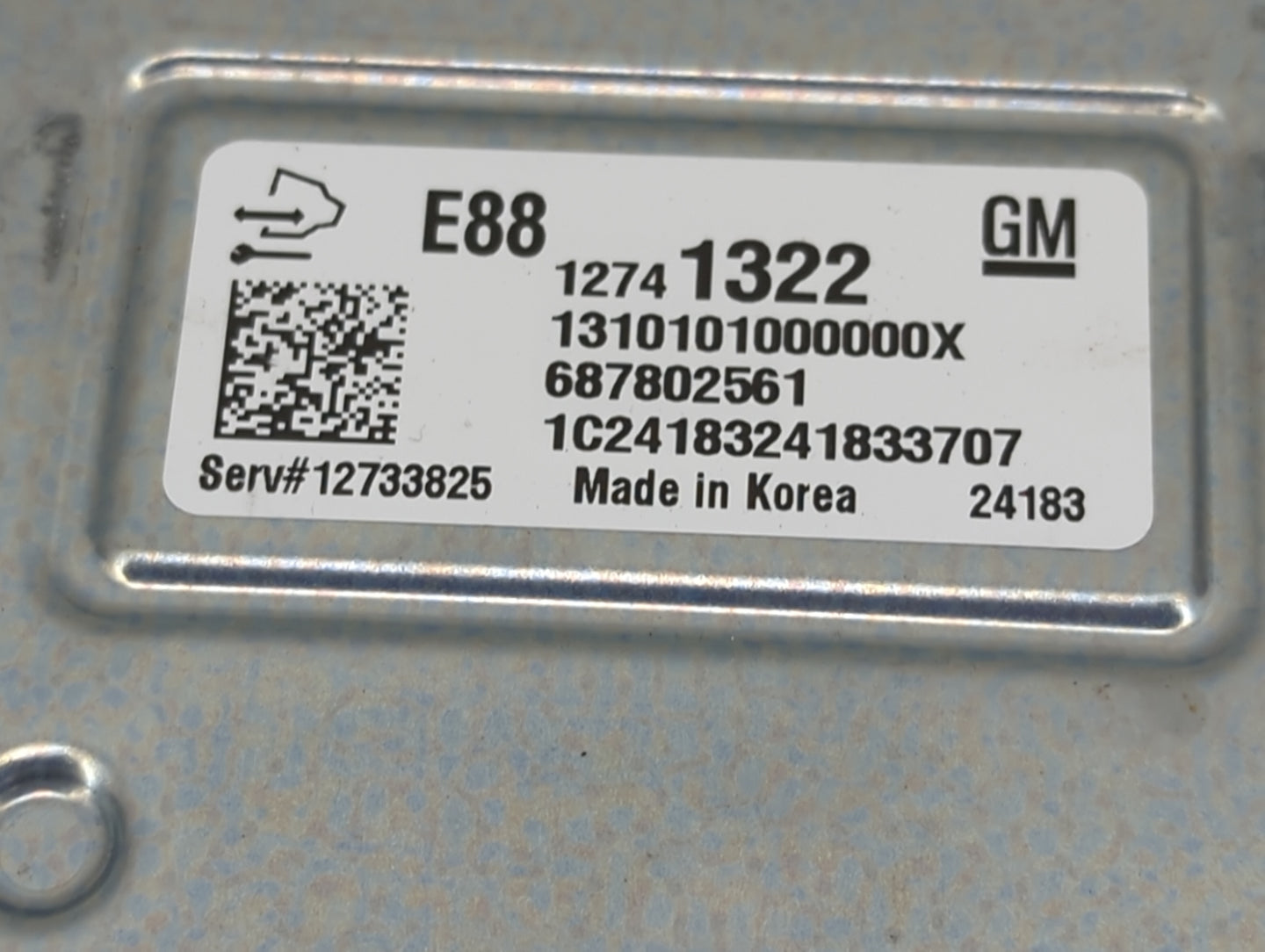 2025 Chevrolet Trax PCM Engine Control Computer ECU ECM PCU OEM P/N:12741322 12733825 Fits OEM Used Auto Parts - Oemusedauto