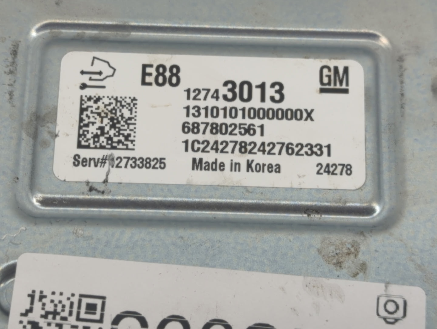 2025 Chevrolet Trax PCM Engine Control Computer ECU ECM PCU OEM P/N:12743013 13101010000000X, 68780256, 1C24300242981261 Fit