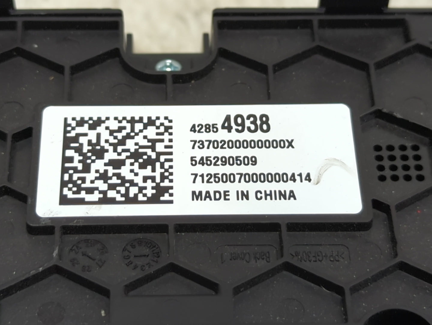 2025 Chevrolet Trax Climate Control Module Temperature AC/Heater Replacement P/N:42854938 Fits Fits 2021 2022 OEM Used Auto 