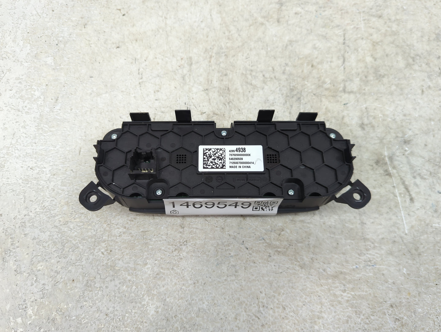 2025 Chevrolet Trax Climate Control Module Temperature AC/Heater Replacement P/N:42854938 Fits Fits 2021 2022 OEM Used Auto 
