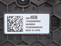 2025 Chevrolet Trax Climate Control Module Temperature AC/Heater Replacement P/N:42854938 7370200000000X Fits Fits 2021 2022