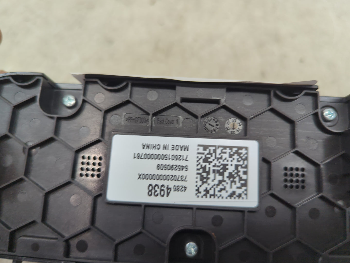 2025 Chevrolet Trax Climate Control Module Temperature AC/Heater Replacement P/N:42854938 737020000000X Fits Fits 2021 2022 