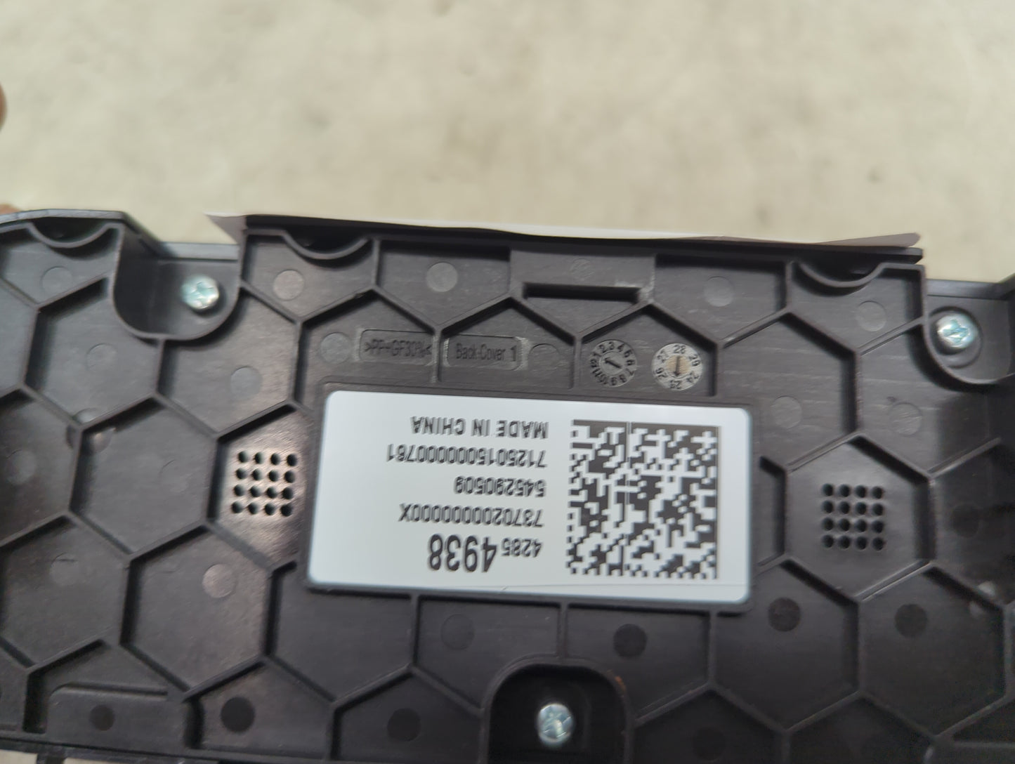 2025 Chevrolet Trax Climate Control Module Temperature AC/Heater Replacement P/N:42854938 737020000000X Fits Fits 2021 2022 