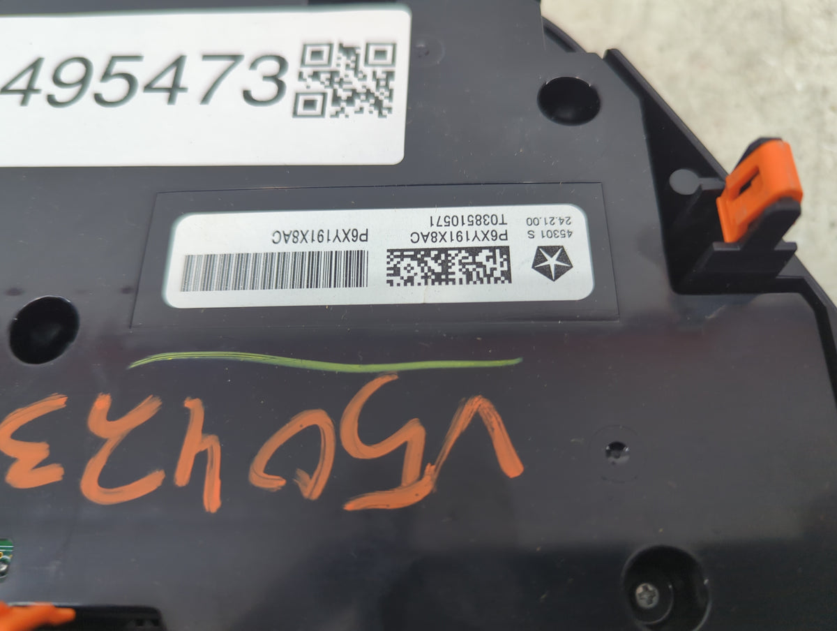 2021-2022 Chrysler Pacifica Climate Control Module Temperature AC/Heater Replacement P/N:P6XY191X8AC T038510571 Fits OEM Use