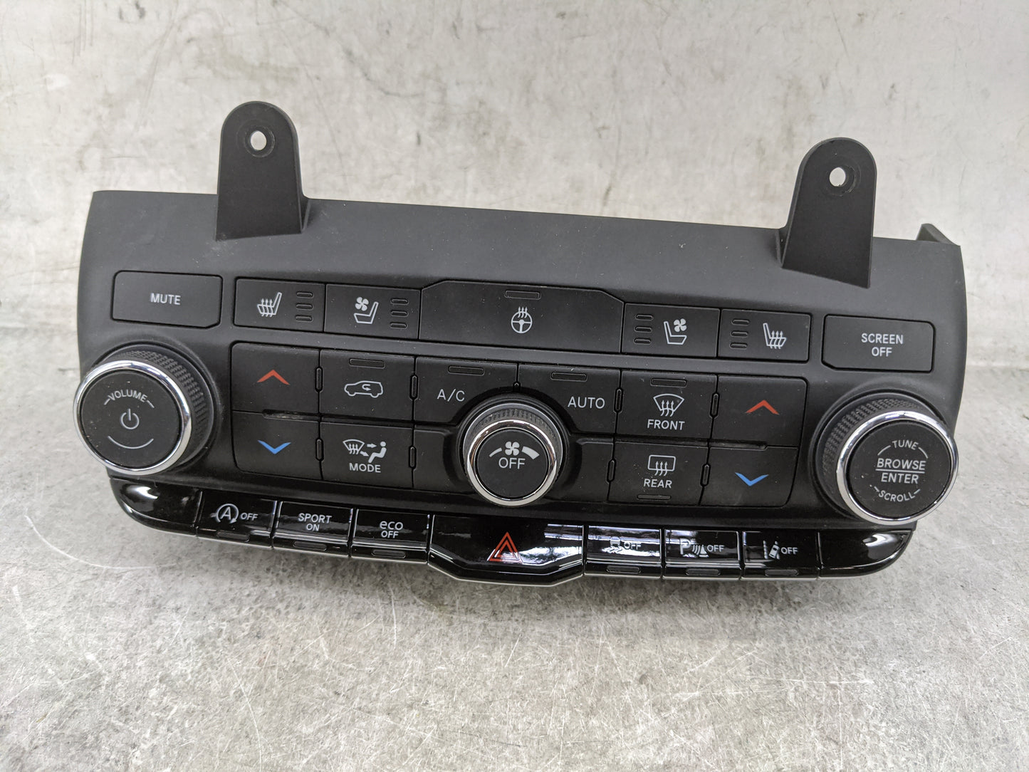 2021-2022 Dodge Durango Climate Control Module Temperature AC/Heater Replacement P/N:P68465678AD 17036488 Fits Fits 2021 202