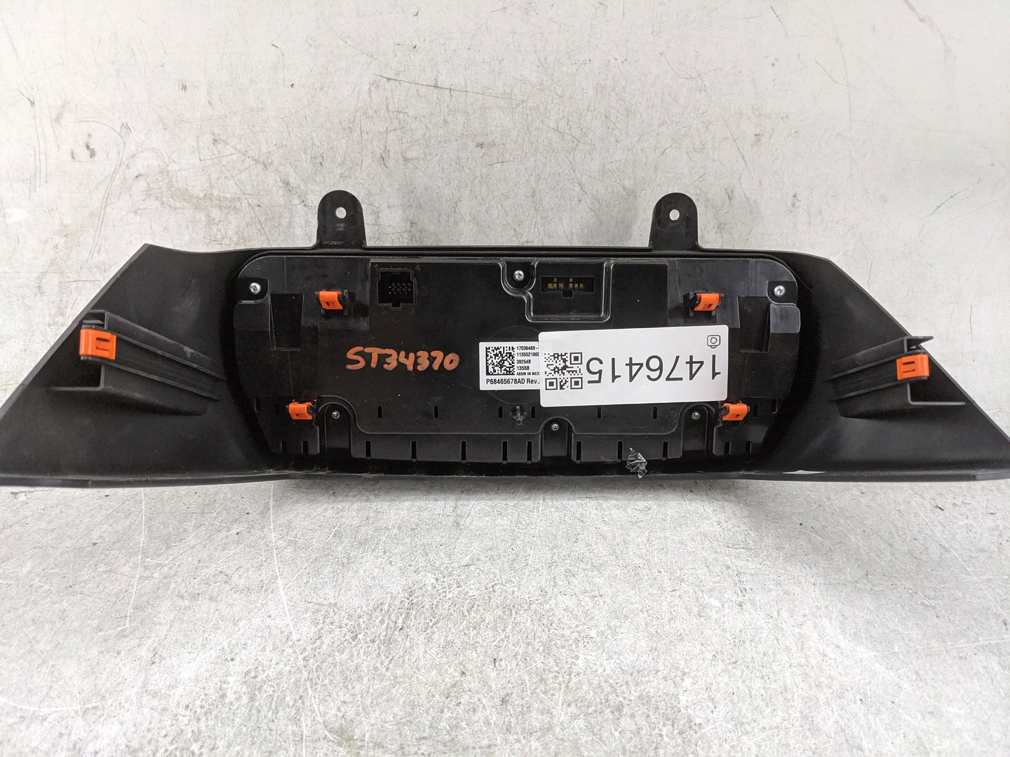 2021-2022 Dodge Durango Climate Control Module Temperature AC/Heater Replacement P/N:P68465678AD 17036488 Fits Fits 2021 202