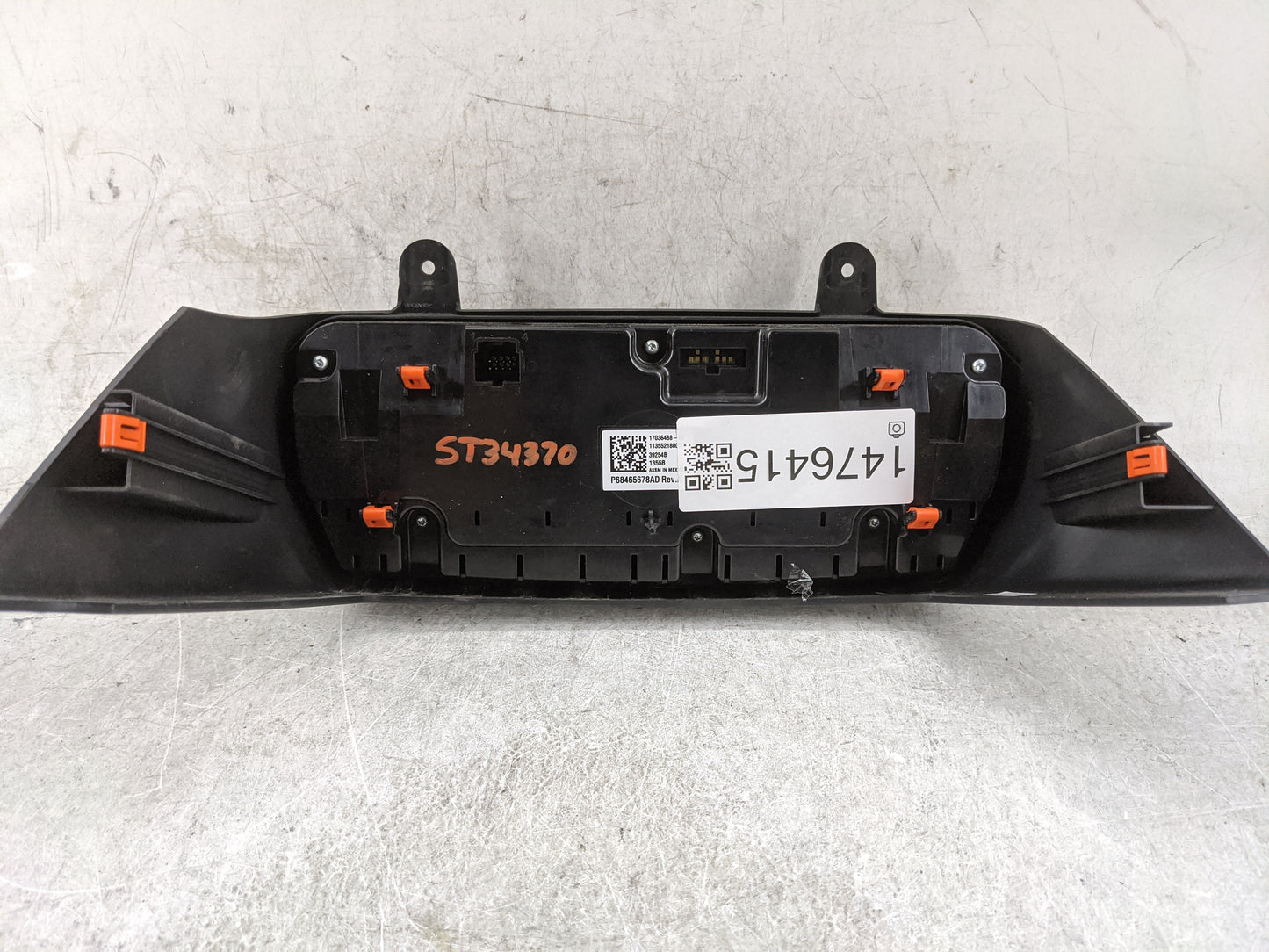 2021-2022 Dodge Durango Climate Control Module Temperature AC/Heater Replacement P/N:P68465678AD 17036488 Fits Fits 2021 202