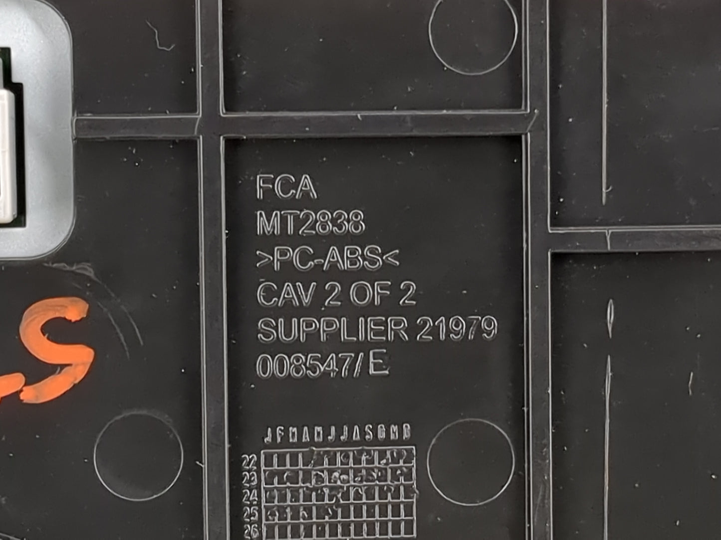 2025 Dodge Durango Information Display Screen - Oemusedautoparts1.com