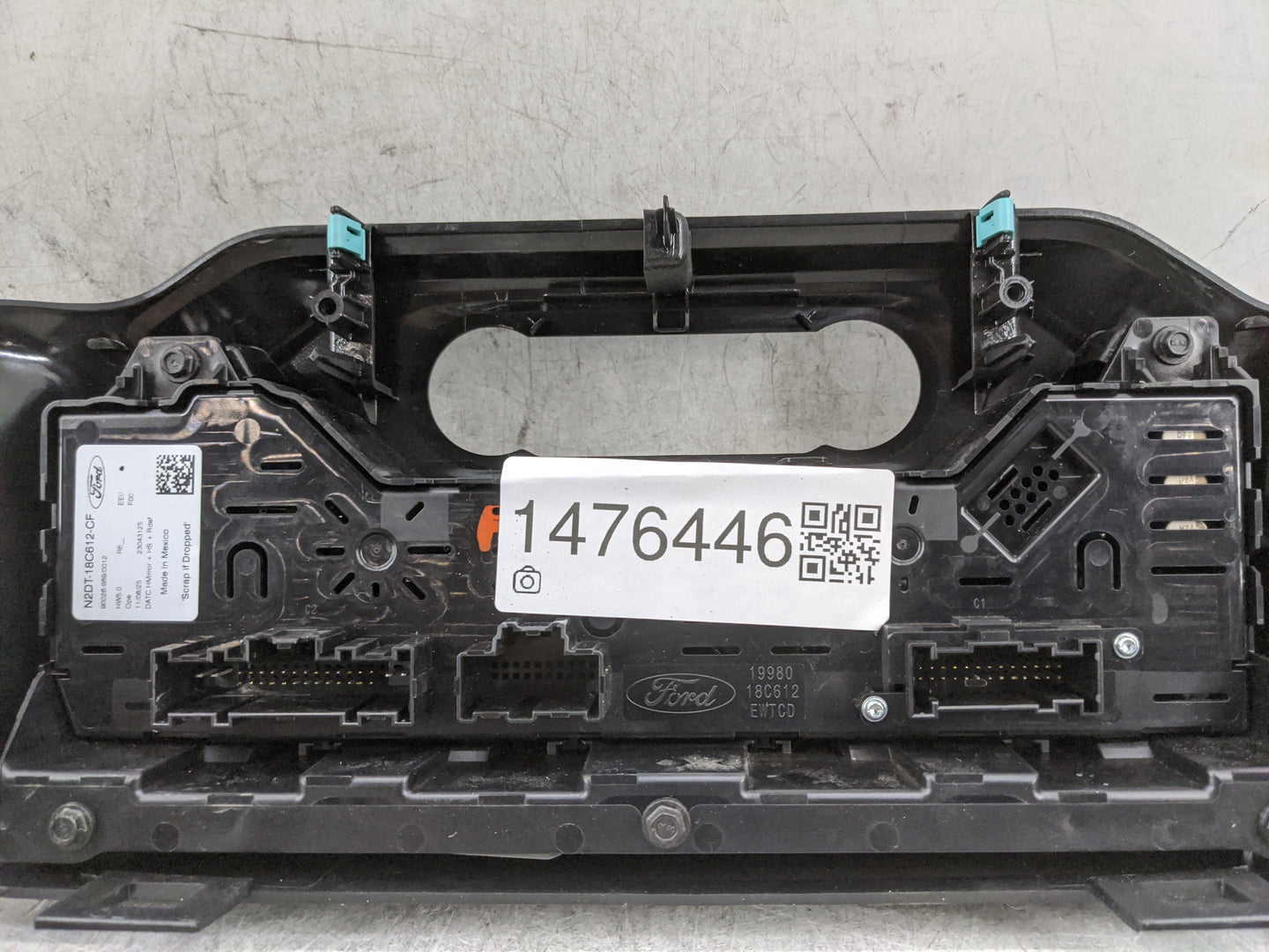 2025 Ford Bronco Climate Control Module Temperature AC/Heater Replacement P/N:N2DT-18C612-CF 90028-989/0012 Fits OEM Used Au